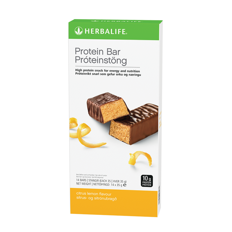 Protein Bars Citrus Lemon 14 bars per box